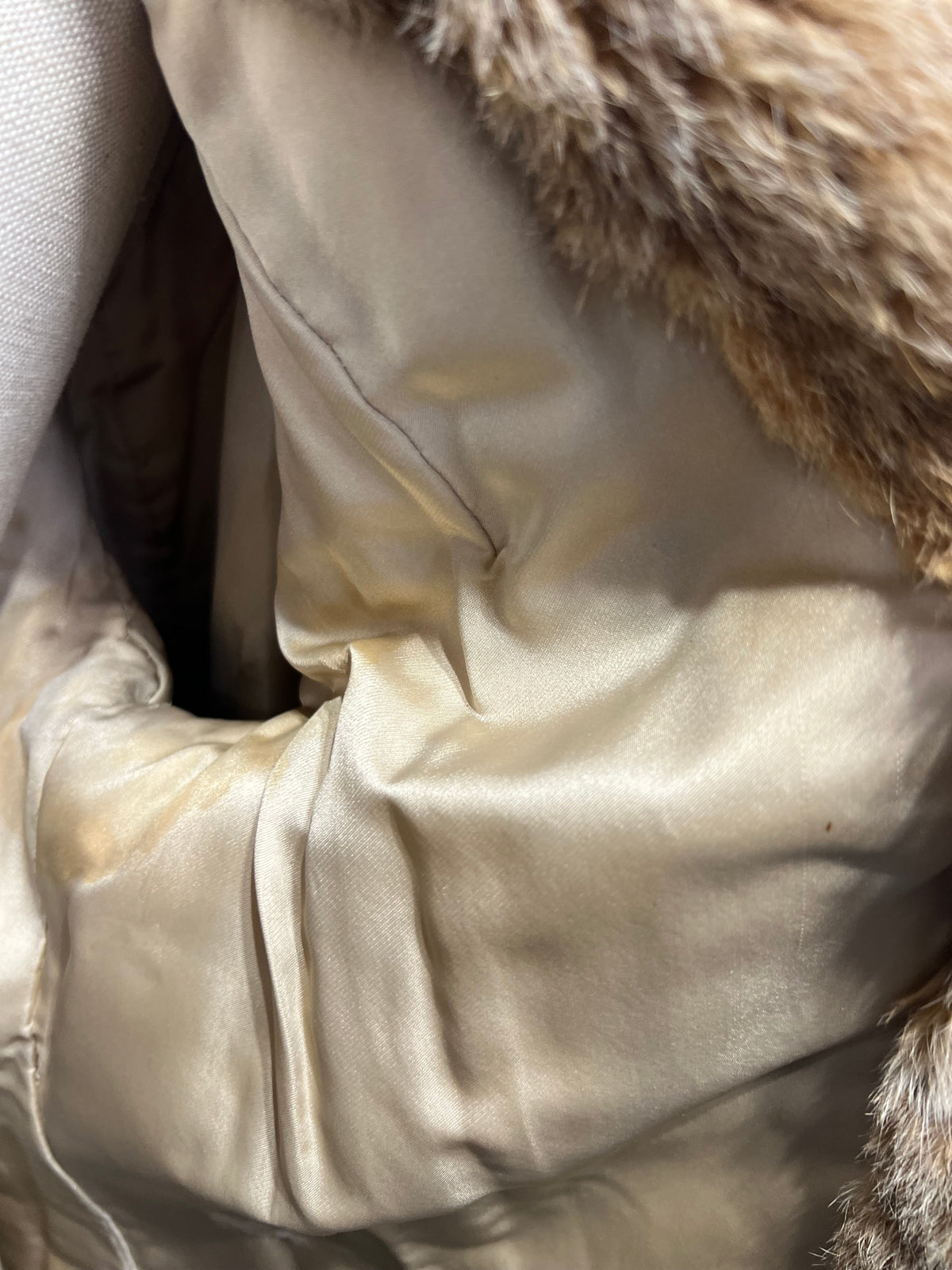 Giacca in Pelliccia di Lince Vintage - Taglia 44 - Eccellenti Condizioni
