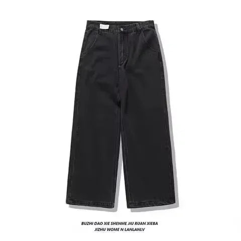 Jeans Baggy Stampa Drago Y2K – Hip Hop Streetwear Uomo