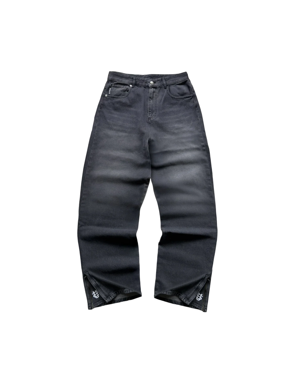 Jeans Patch Retrò A Righe Ricamate Giacca Completo Due Pezzi Y2k Tuta Uomo Harajuku hiphop Ricamati Jeans Larghi Giacca Vecchia
